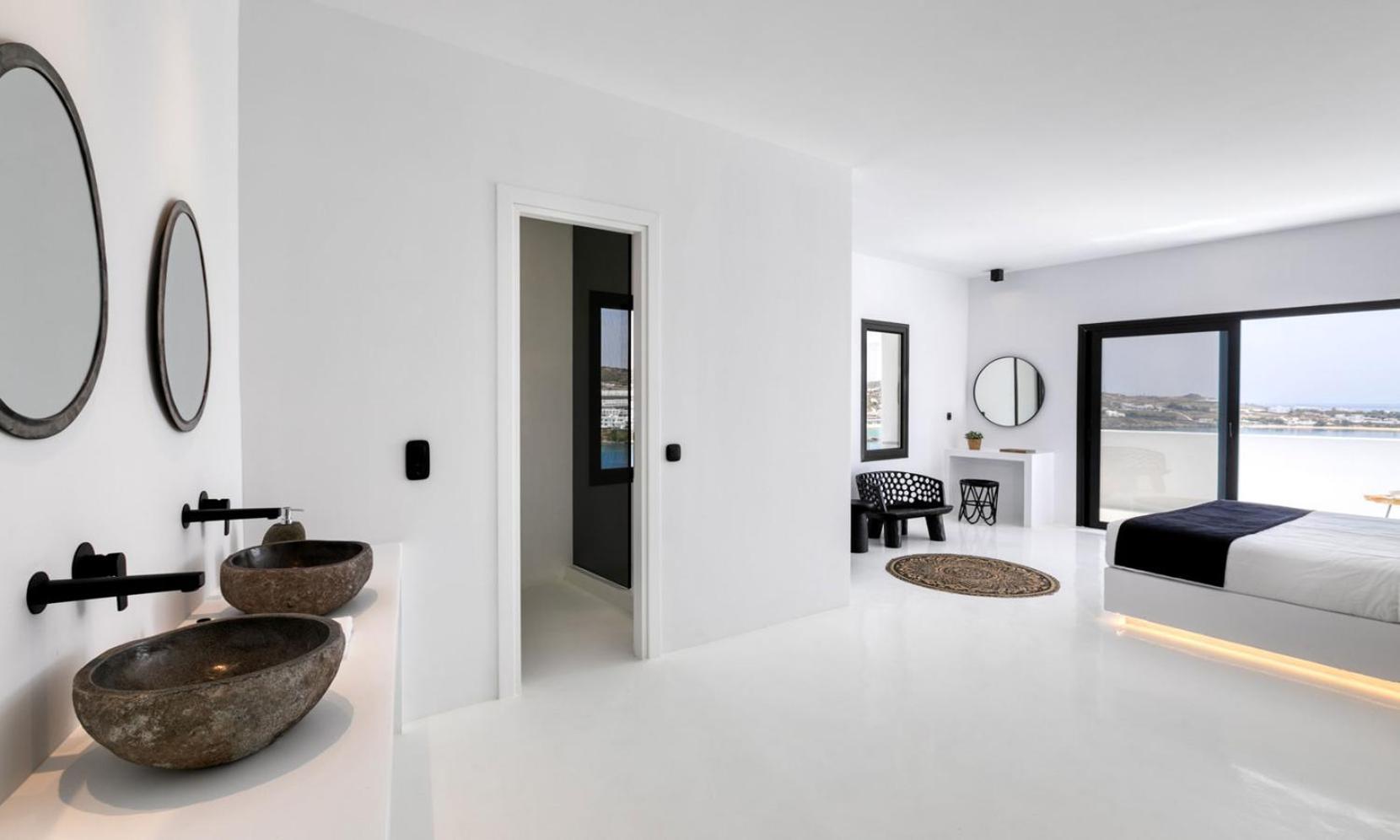 Psarou Black Villa 2 Екстер'єр фото